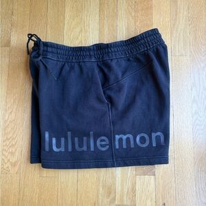 Lululemon Black Drawstring Shorts